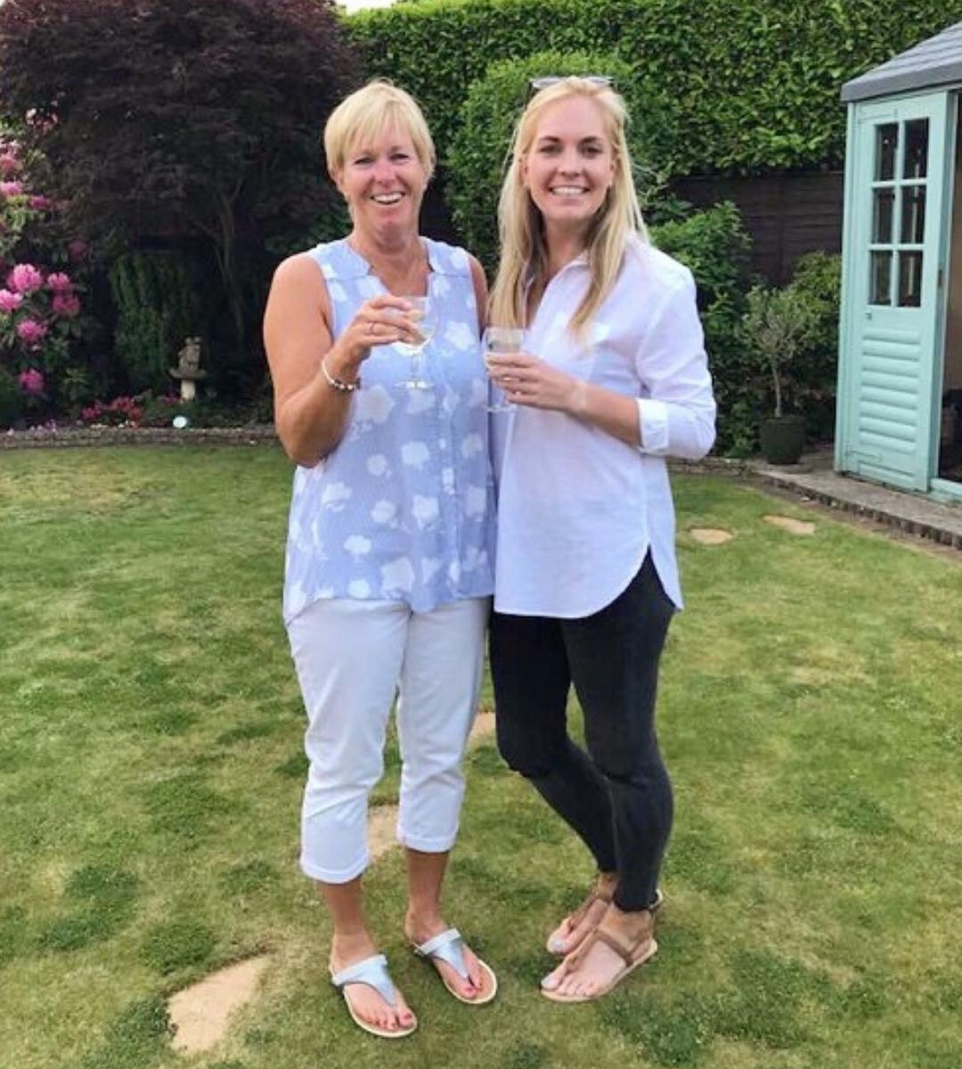 Emily and her mum, Wendy