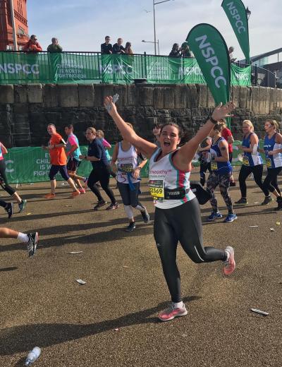 Cardiff Half runner